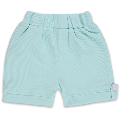 Baby Girls Polka Print Top and Shorts Clothing Set