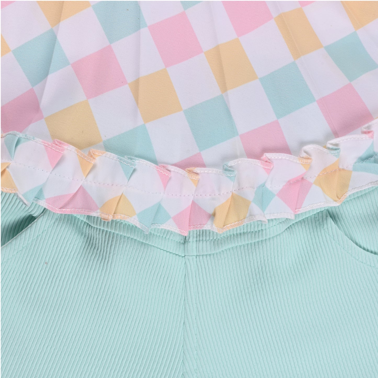 Baby Girls Polka Print Top and Shorts Clothing Set