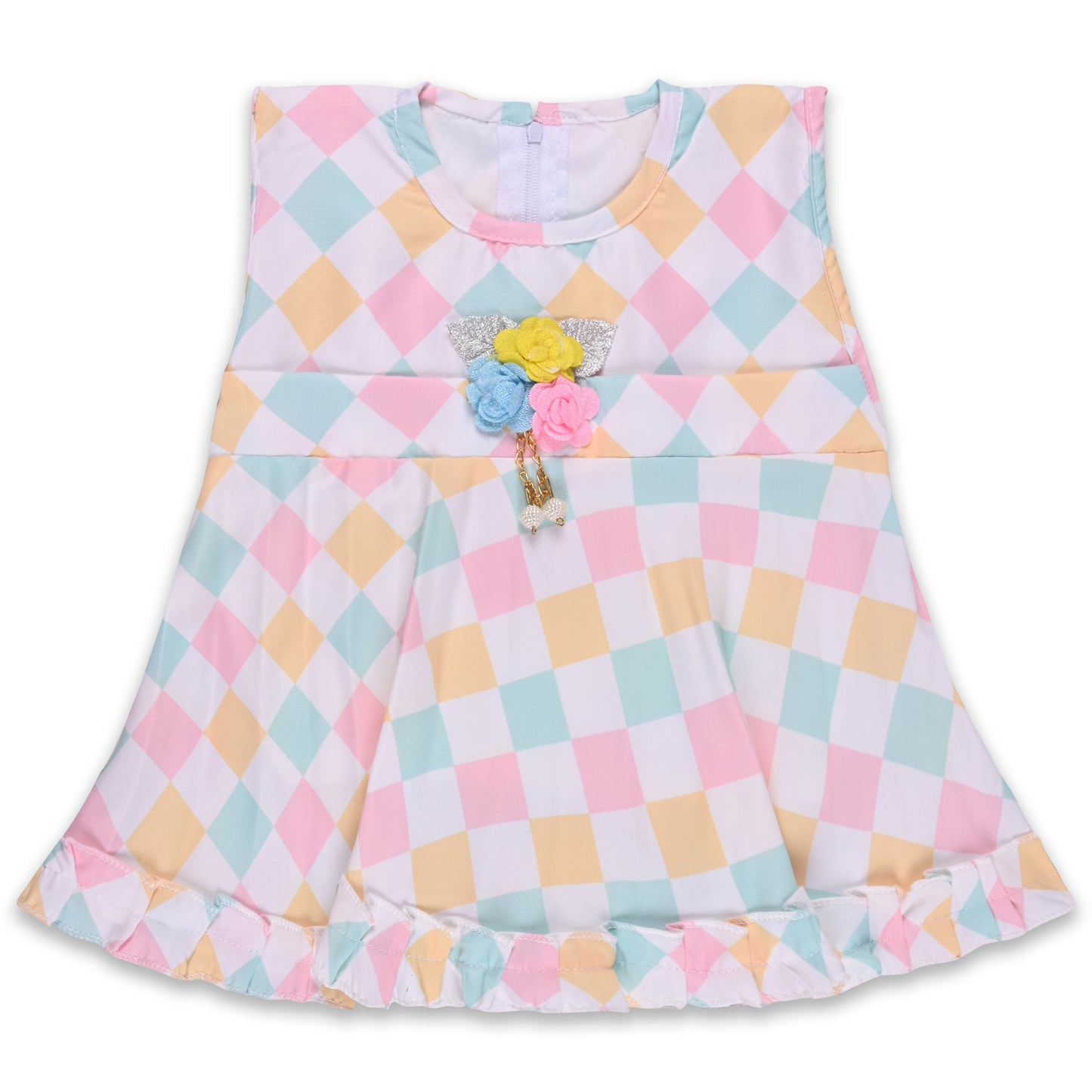 Baby Girls Polka Print Top and Shorts Clothing Set