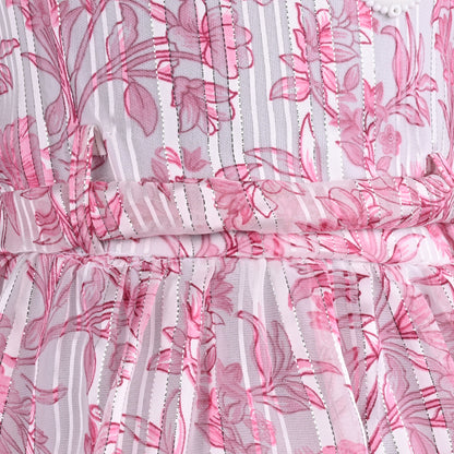 Baby Girls Floral Elegance/Ruffle sleeves