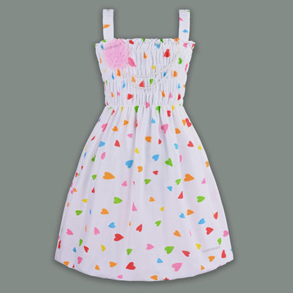 Girls Midi/Knee Length Casual Dress