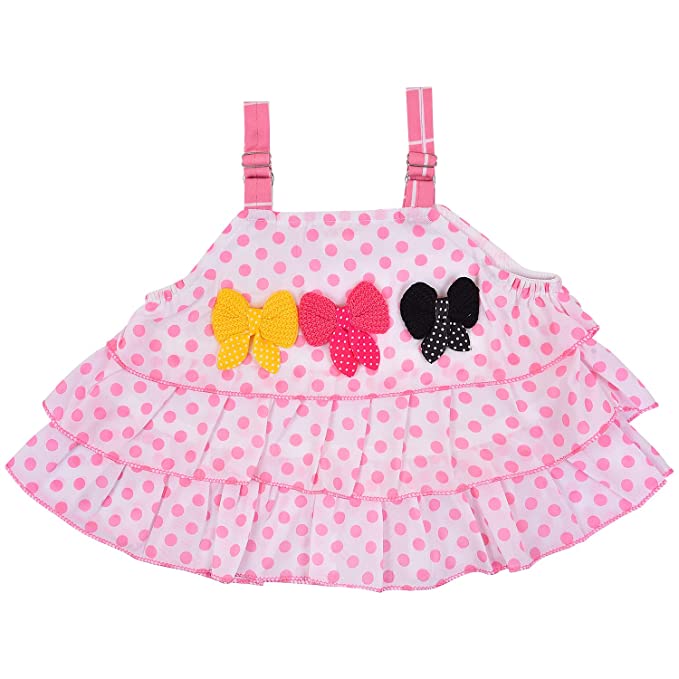 Wish Karo Baby Girls Top and Pant Dress For Girls-(csl288pnk)