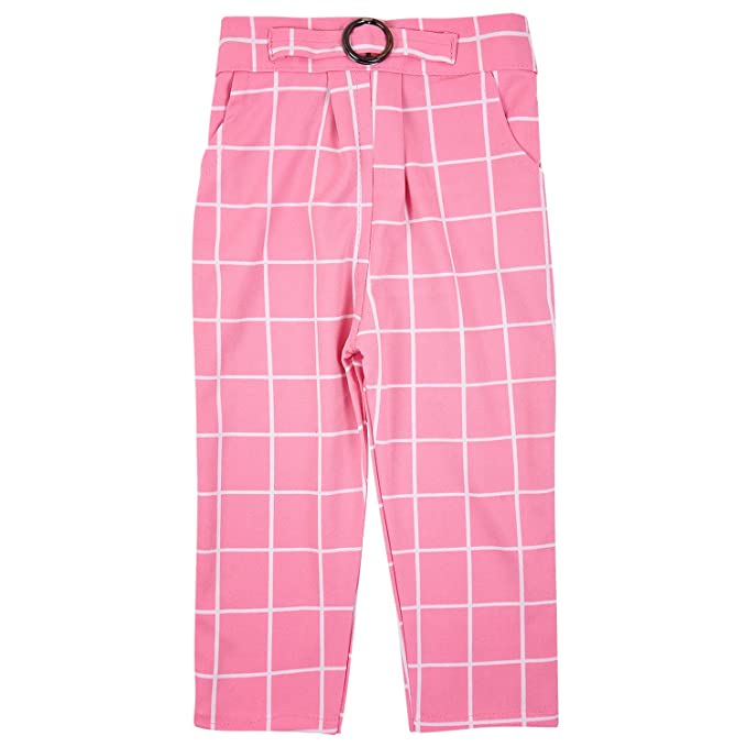 Wish Karo Baby Girls Top and Pant Dress For Girls-(csl288pnk)