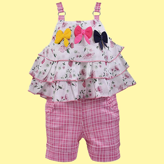 Baby Girls Top and Shorts Dress for Girls