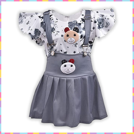 Baby Girls Cotton Dungaree Dress