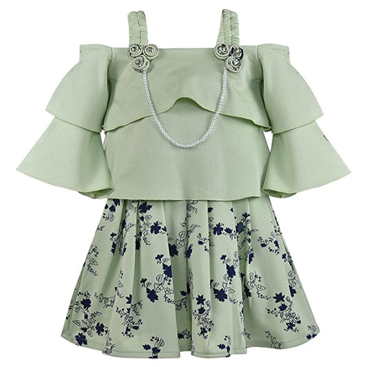 Wish Karo Baby Girls Frocks Dress-(csl334grn)