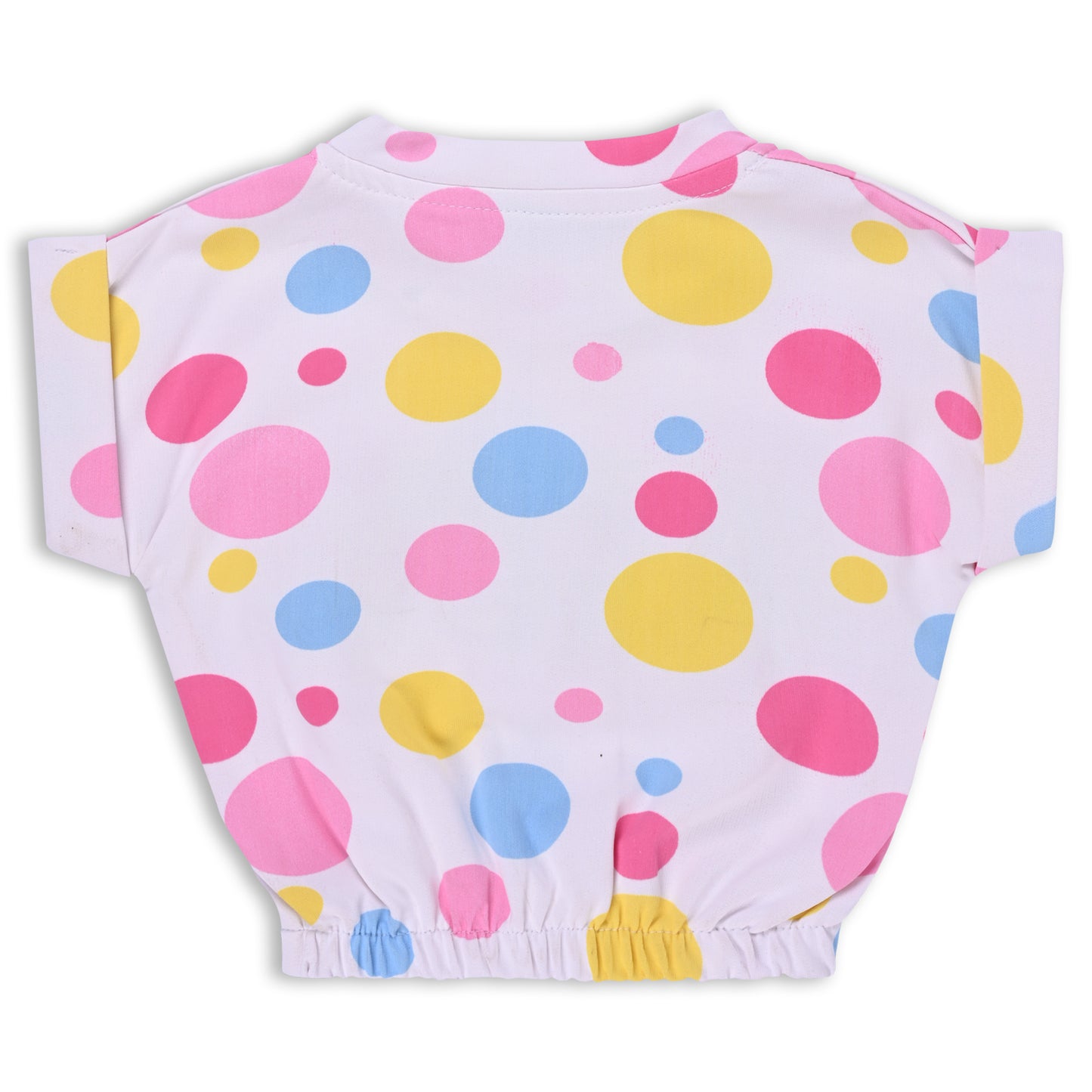 Girls Polka Print Top and Shorts Clothing Set
