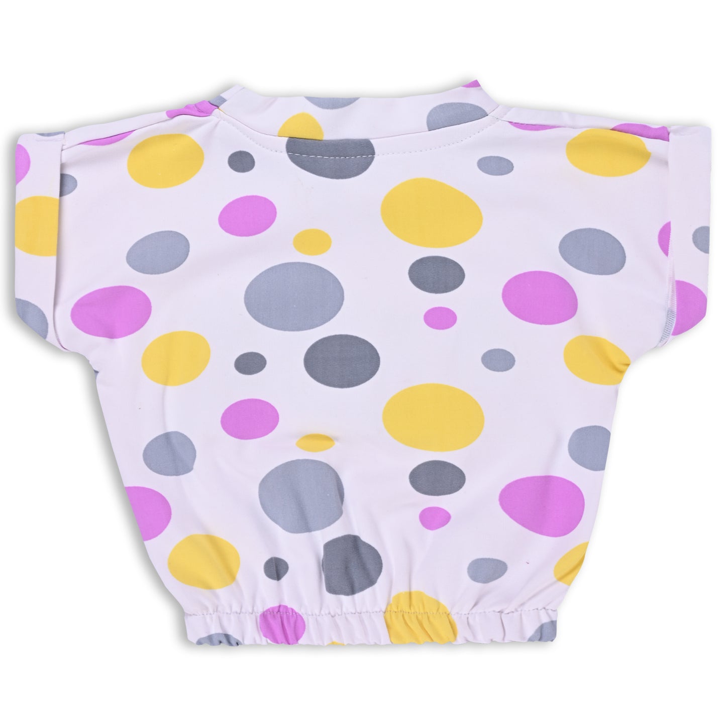 Girls Polka Print Top and Shorts Clothing Set