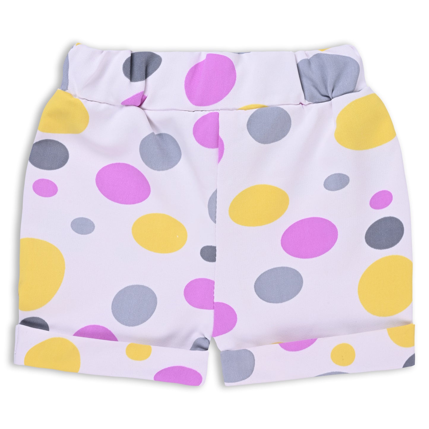 Girls Polka Print Top and Shorts Clothing Set