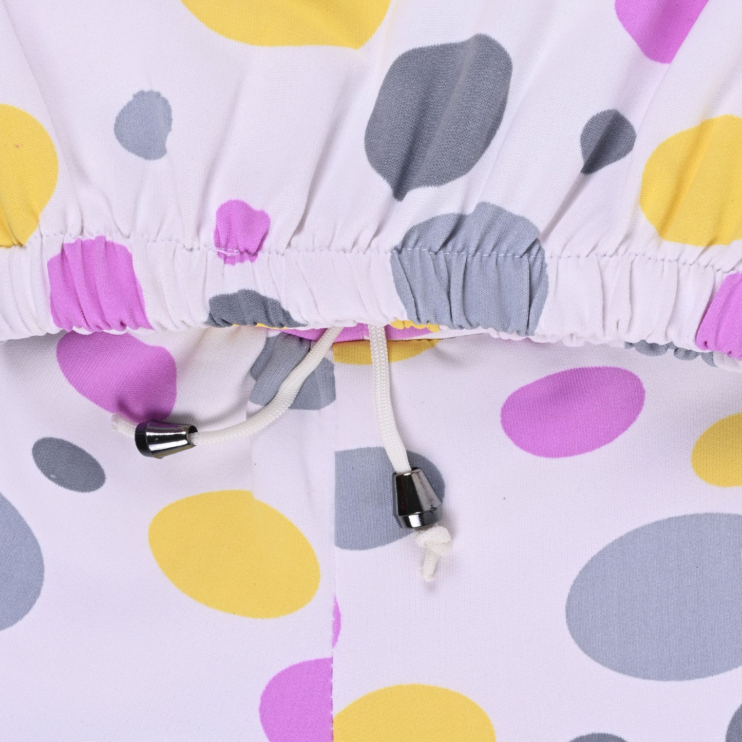 Girls Polka Print Top and Shorts Clothing Set