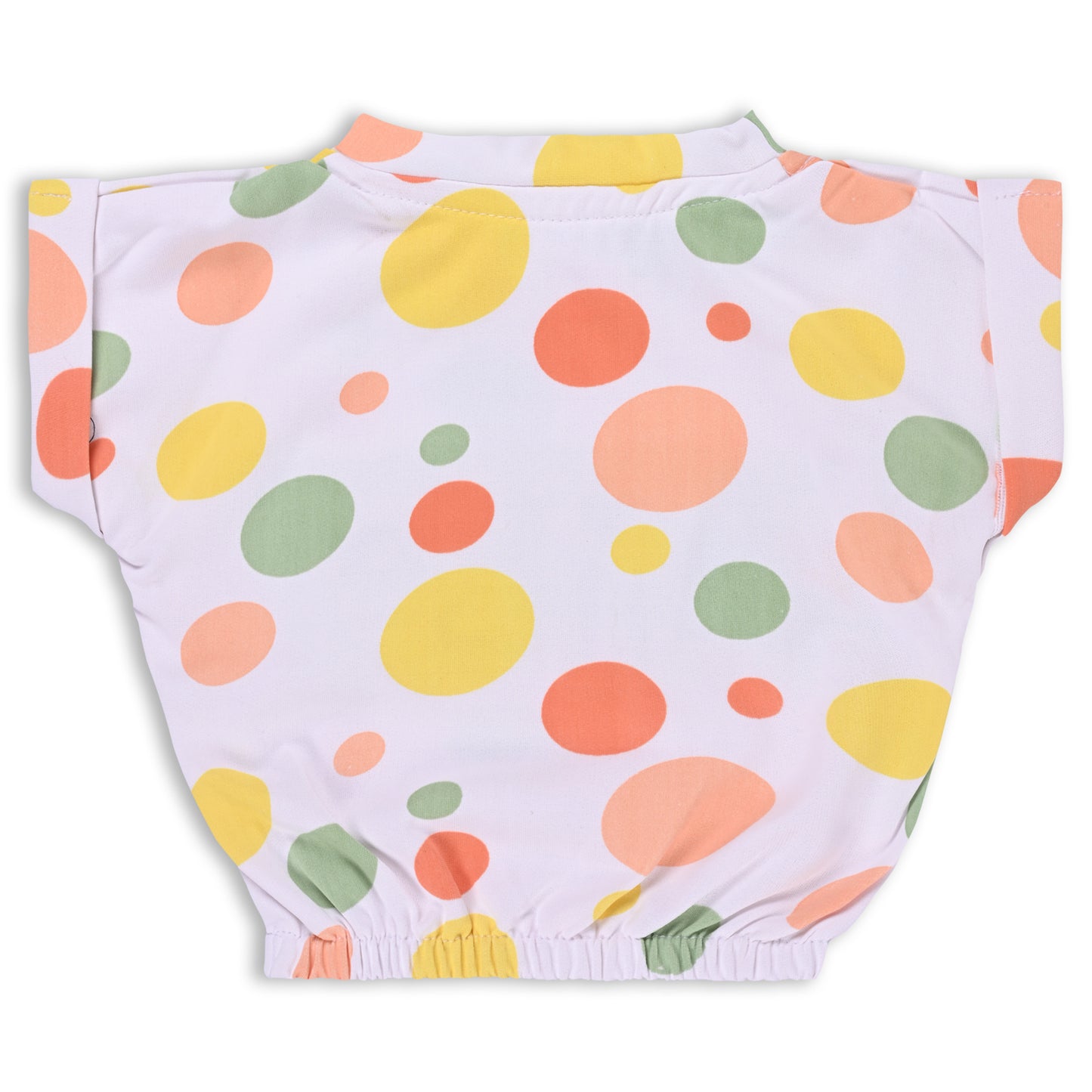 Girls Polka Print Top and Shorts Clothing Set