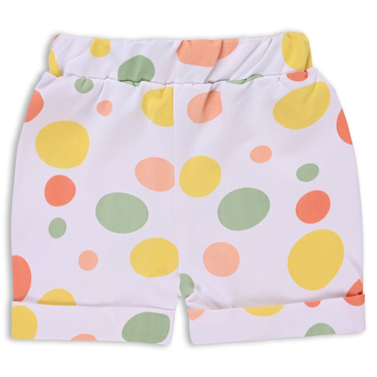 Girls Polka Print Top and Shorts Clothing Set