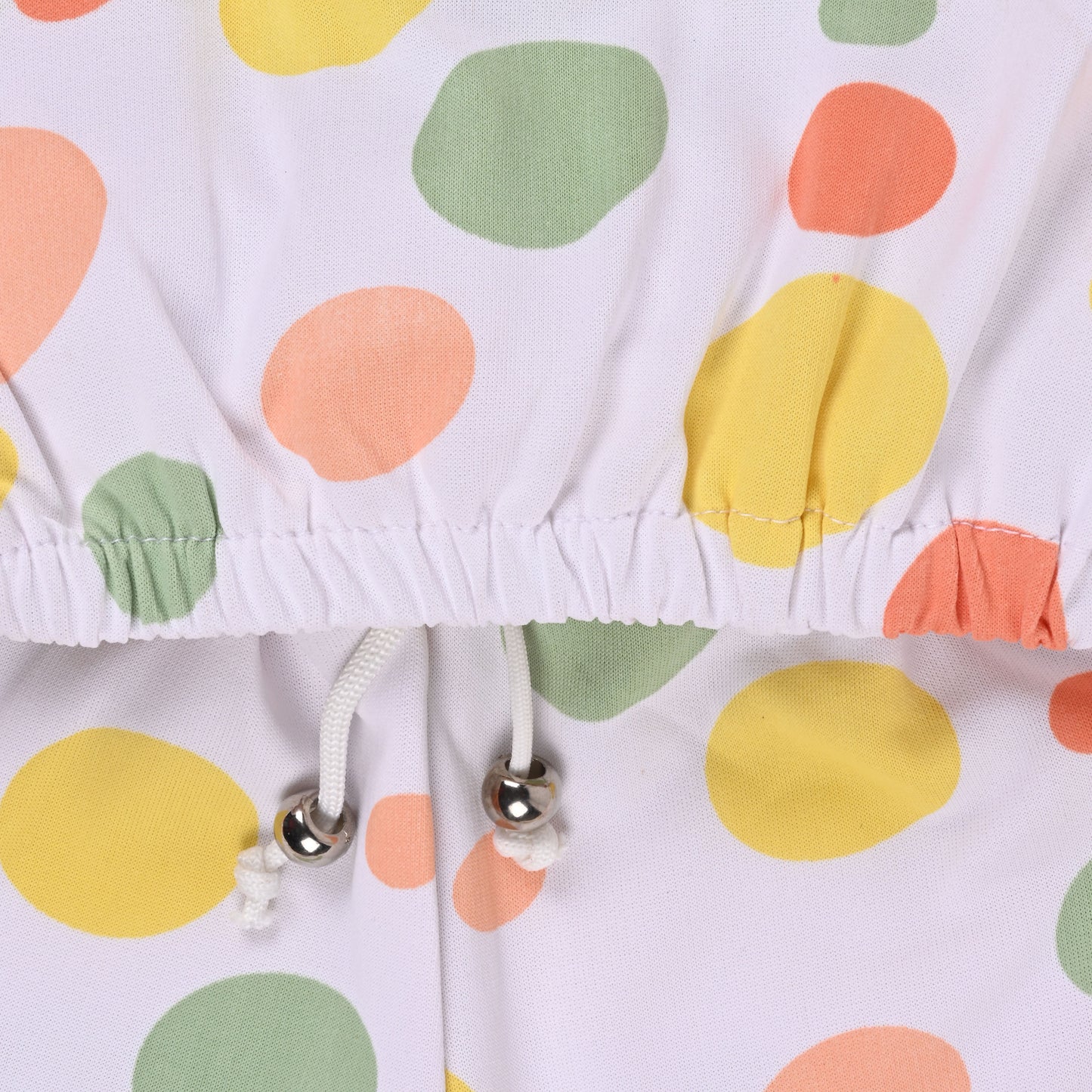 Girls Polka Print Top and Shorts Clothing Set