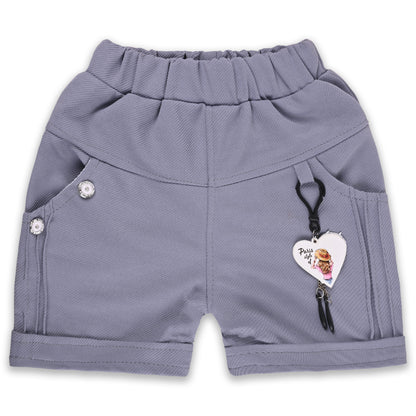 Baby Girls Printed Top and Shorts Clothing Set