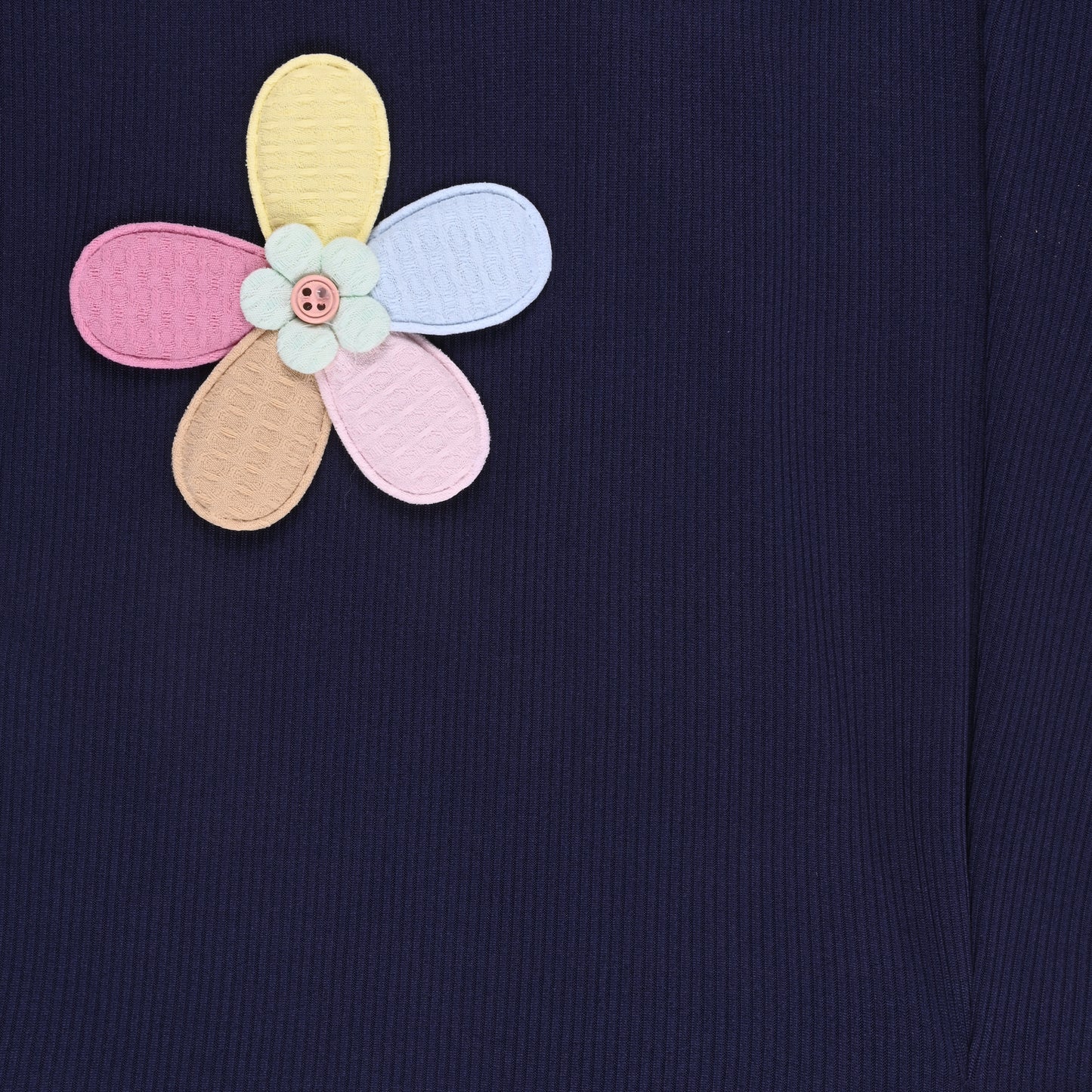 Girls Patchwork Designed T-Shirt