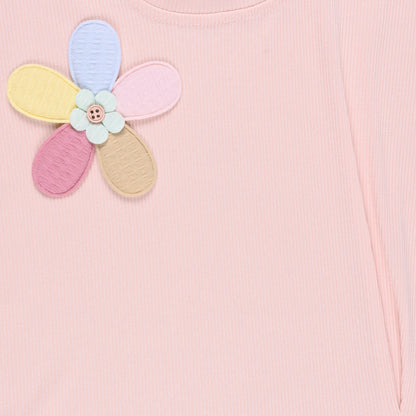 Girls Patchwork Designed T-Shirt