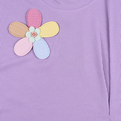 Girls Patchwork Designed T-Shirt