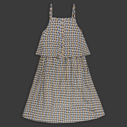 Girls Printed Short Sleeve T-Shirt and Dress