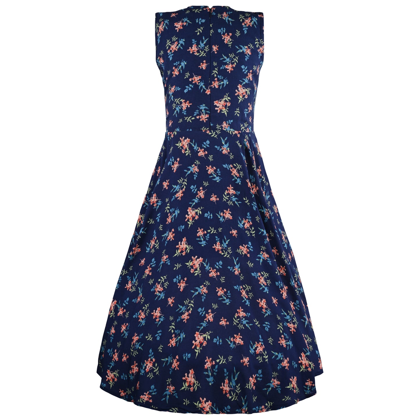 Girls Floral Print Rayon A-Line Casual Dress