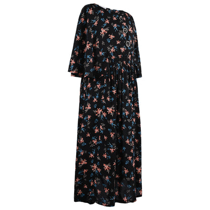 Girls Floral Print Casual Dress
