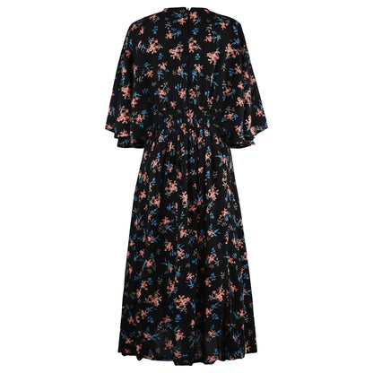 Girls Floral Print Casual Dress
