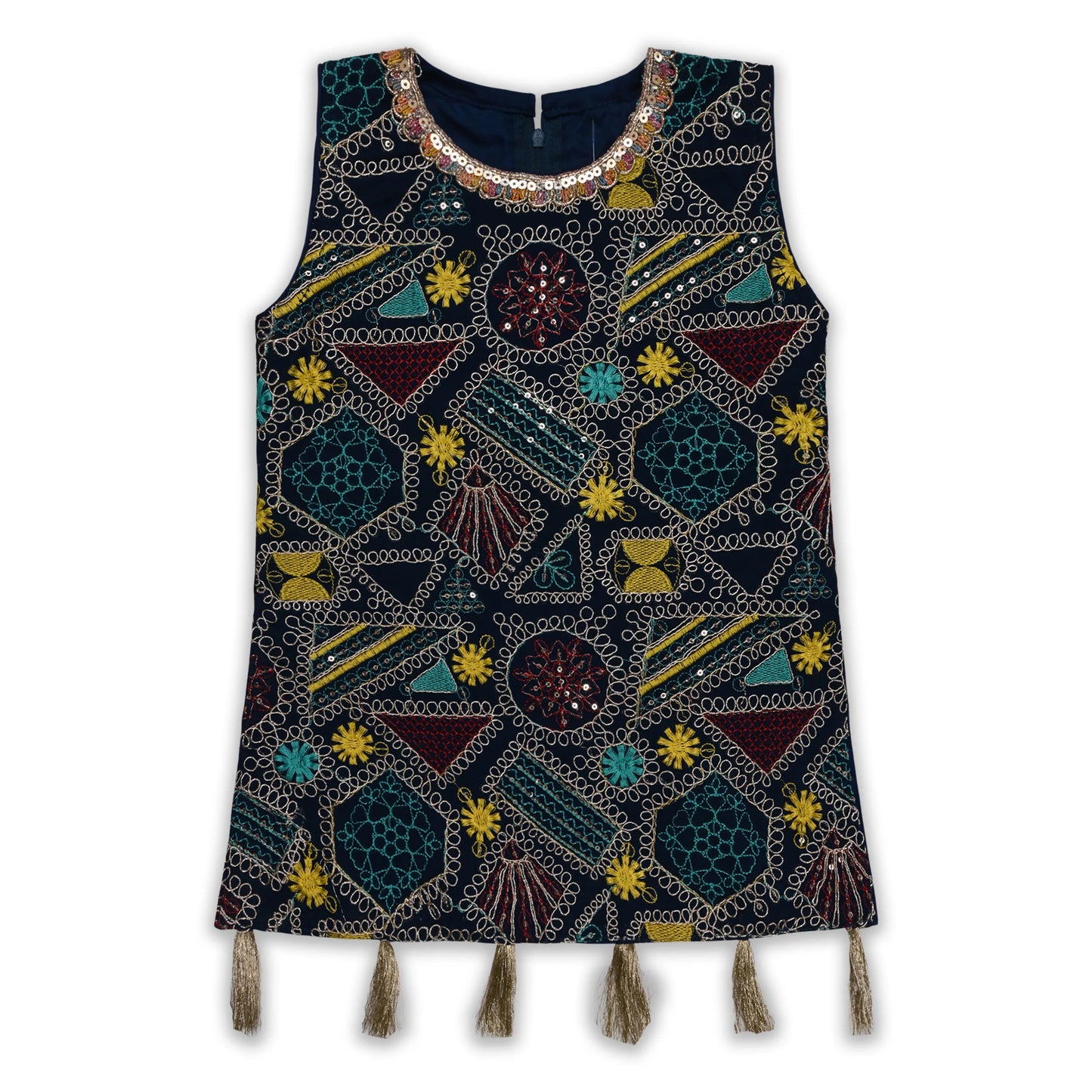 Elegant Georgette Ethnic Kurti Set with Palazzo & Dupatta