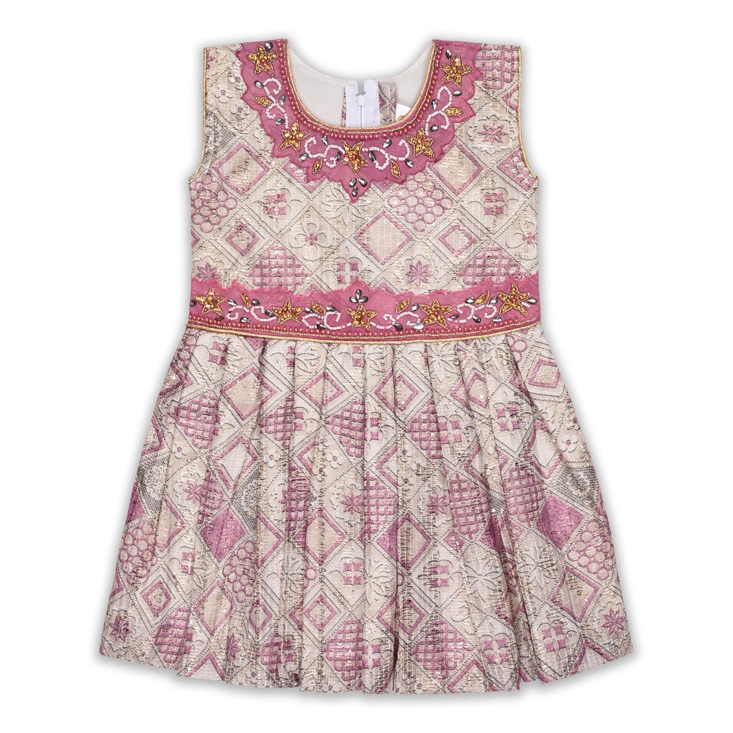 Elegant Satin Ethnic Kurti Set with Palazzo & Dupatta