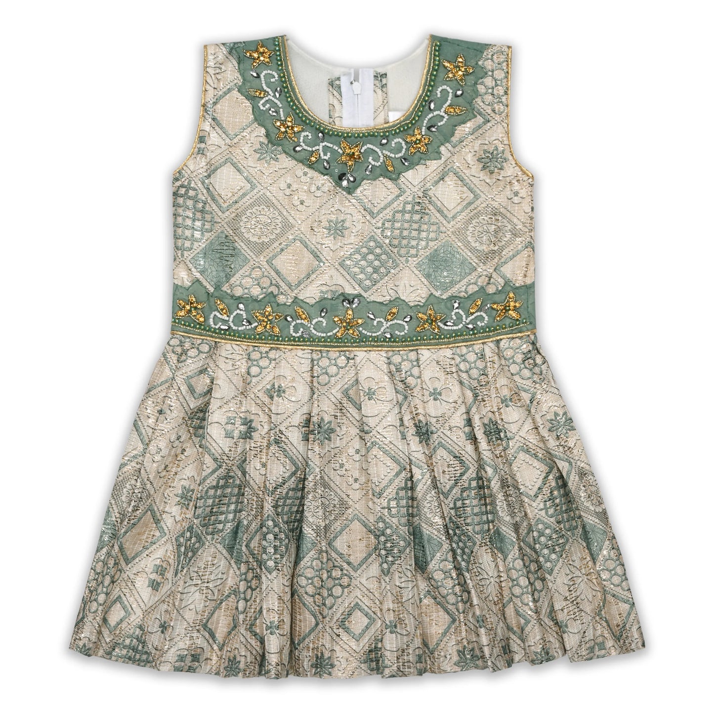 Elegant Satin Ethnic Kurti Set with Palazzo & Dupatta