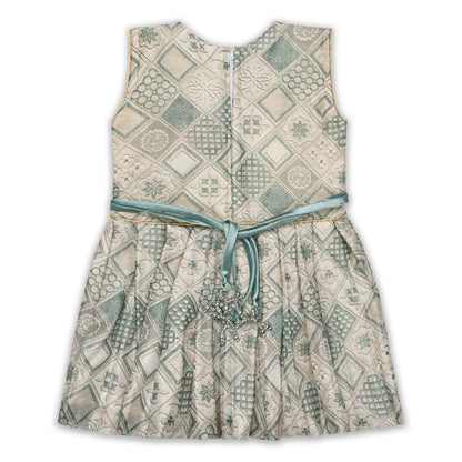 Elegant Satin Ethnic Kurti Set with Palazzo & Dupatta