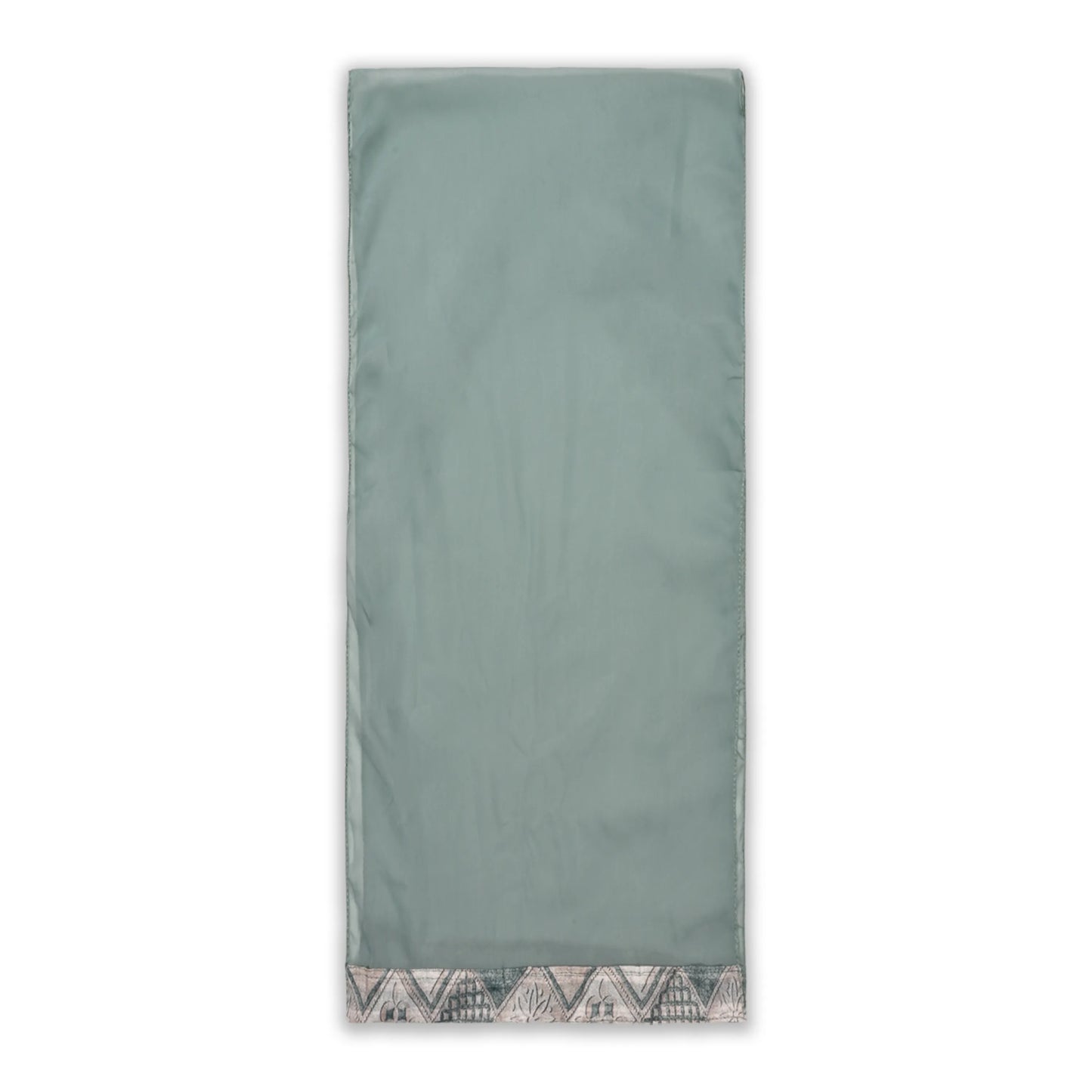 Elegant Satin Ethnic Kurti Set with Palazzo & Dupatta