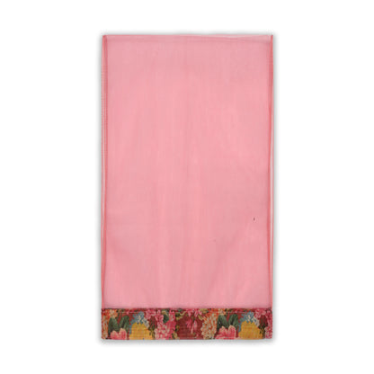 Elegant Georgette Floral Kurti Set with Palazzo & Dupatta