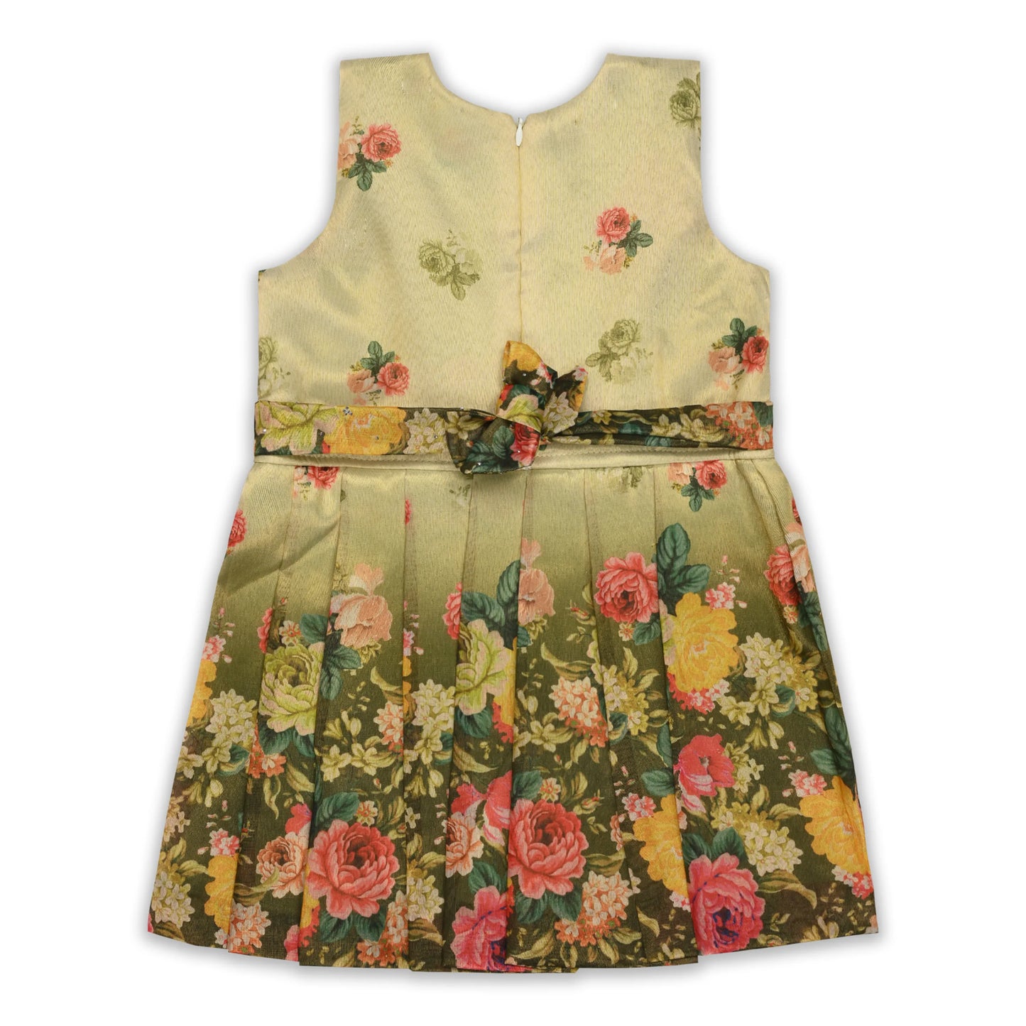 Elegant Georgette Floral Kurti Set with Palazzo & Dupatta