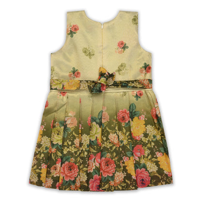 Elegant Georgette Floral Kurti Set with Palazzo & Dupatta