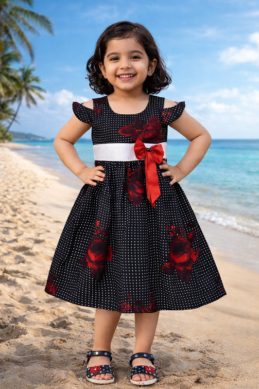 Baby Girls' Knee Length summer Dress
