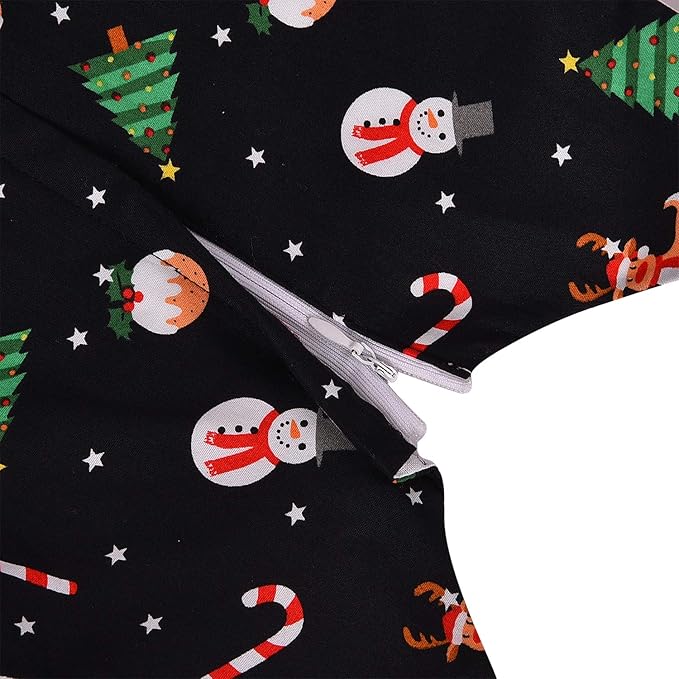 Girls Cotton Floral Party Wear Frock with Stripes & Bow Detail