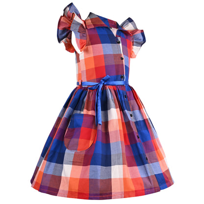 Girls Cotton Summer Dress