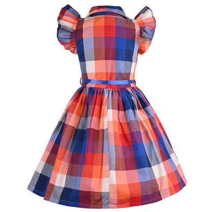 Girls Cotton Summer Dress