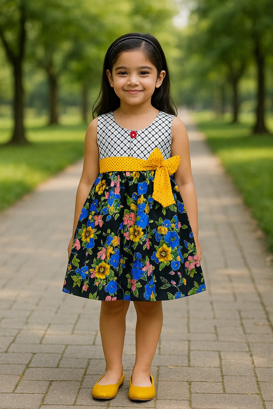 Wish Karo Kids Cotton Dress Frock (ctn80ynw)
