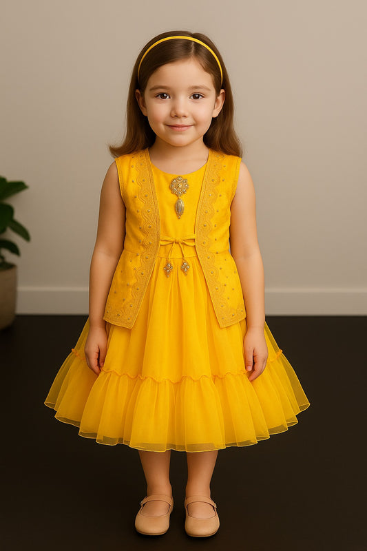 Wish Karo Baby Girls Partywear Frocks Dress For Girls (fe2773y)