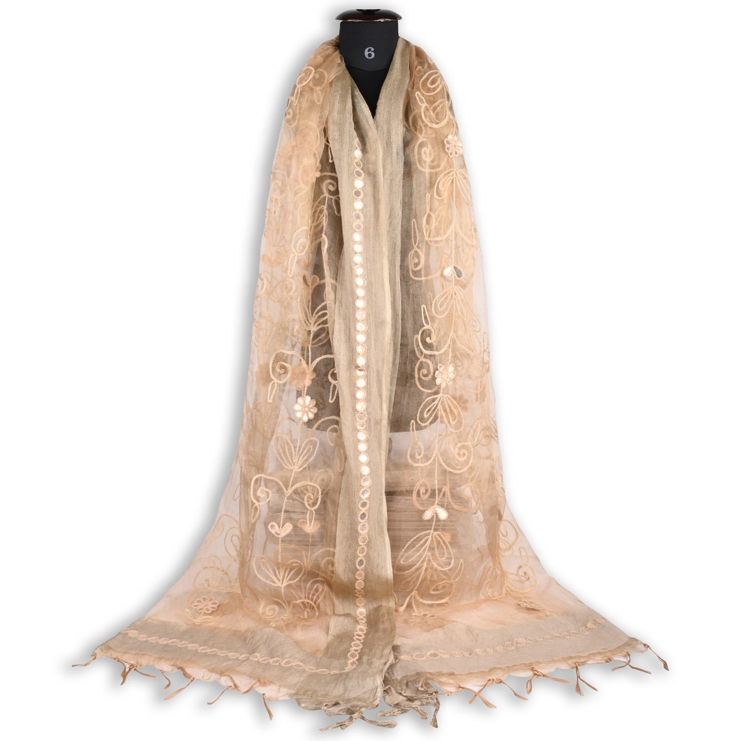 Women's Tie and Die Dupatta