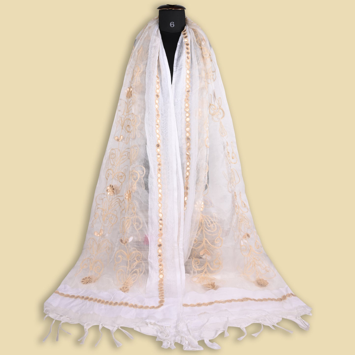 Women's Tie and Die Dupatta