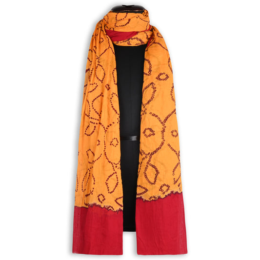 Women's Tie and Die Dupatta