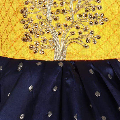 Girls Embroidered Ethnic Frocks