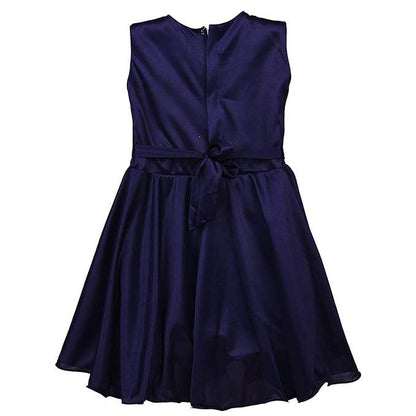 Girls Embroidered Bow Dress