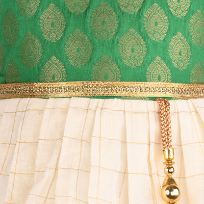 Buy Premium Onam Dress for Baby Girl Online | Girls Onam Dress