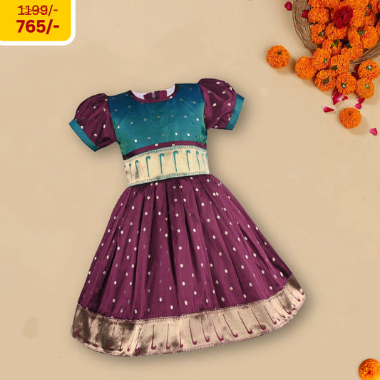 Premium girls ethnic dress