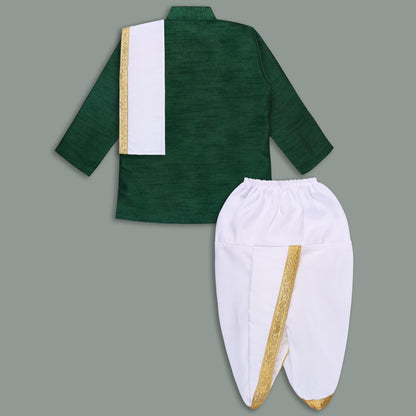 Boys Traditional Kurta & Dhoti Set
