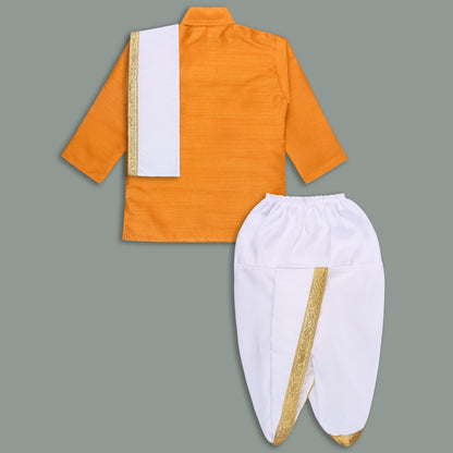 Boys Traditional Kurta & Dhoti Set