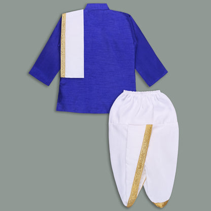 Boys Traditional Kurta & Dhoti Set