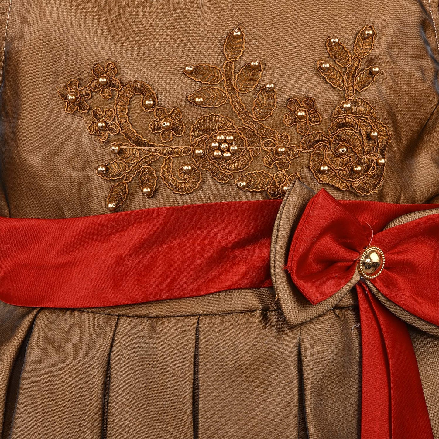 Girls Box Pleated Dress